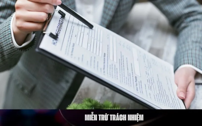 Miễn trừ trách nhiệm