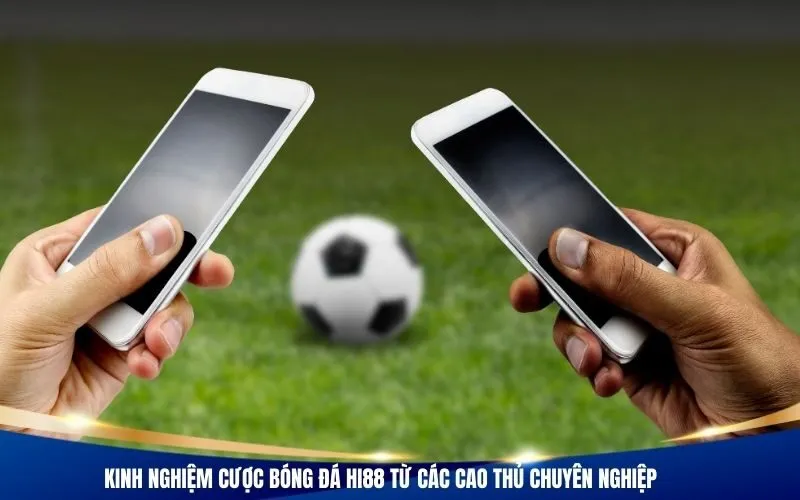 Kinh nghiệm cược bóng đá Hi88 từ các cao thủ chuyên nghiệp