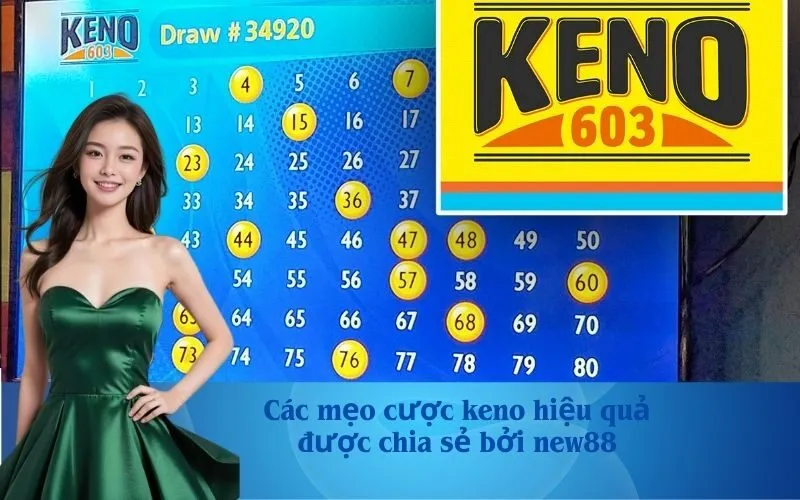 Các mẹo cược keno hiệu quả được chia sẻ bởi new88