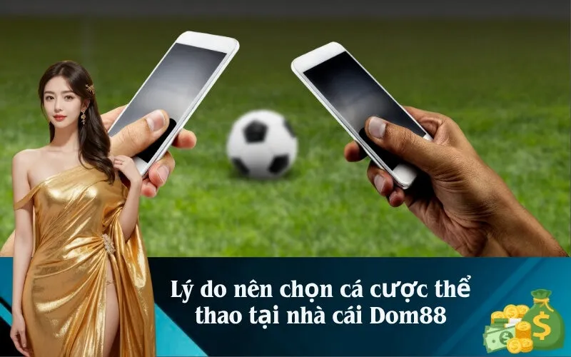 Lý do nên chọn cá cược thể thao tại nhà cái Dom88